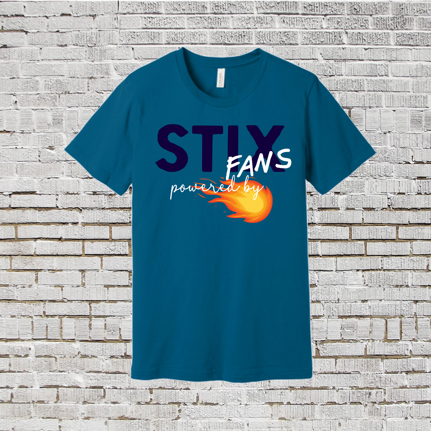 STIX Fans Powered By Fireball Tee, Stix Softball Tee, Fun Stix Softball