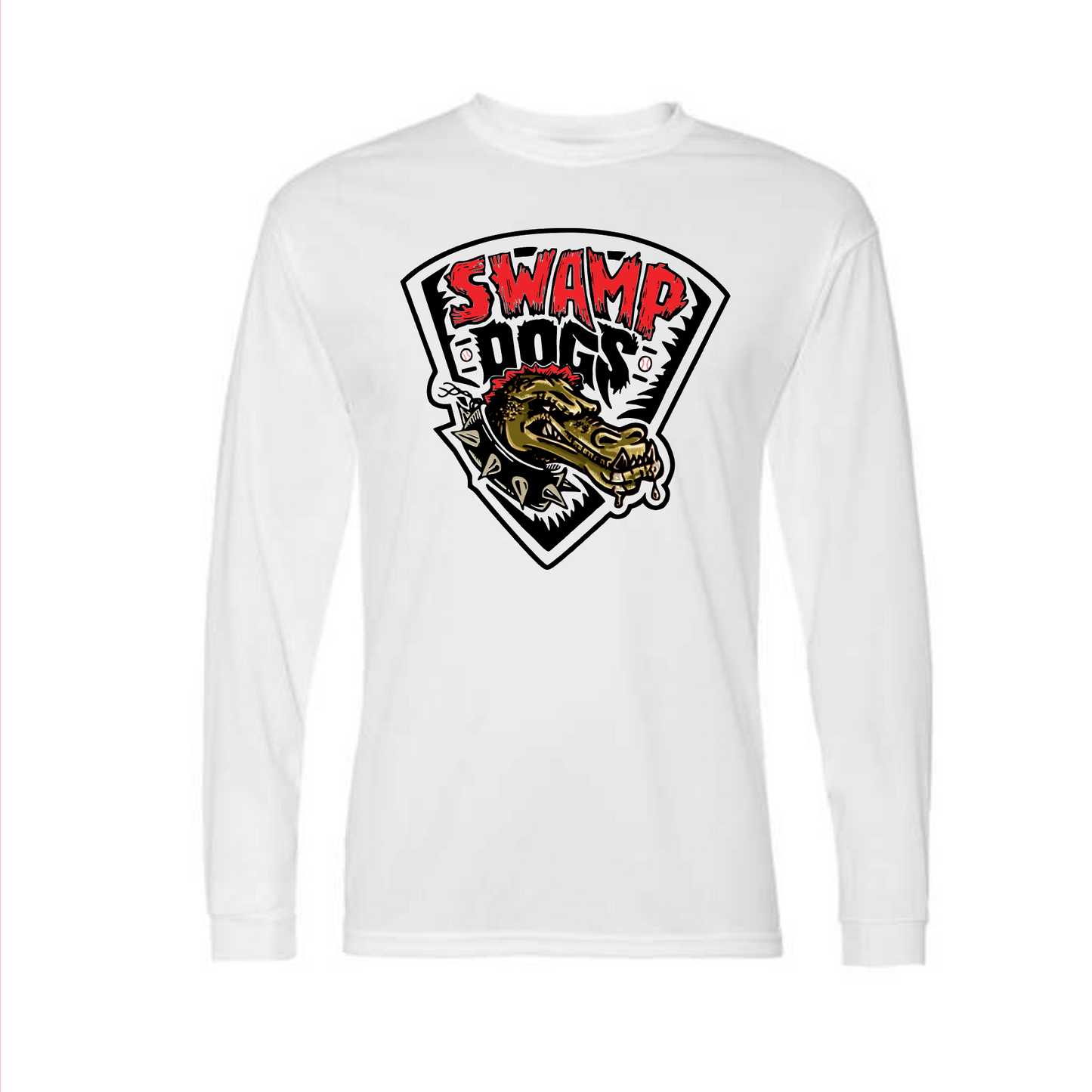 White Swamp Dogs Logo Tee, Swamp Dogs Allstars Shirt, Swamp Dogs White TShirt