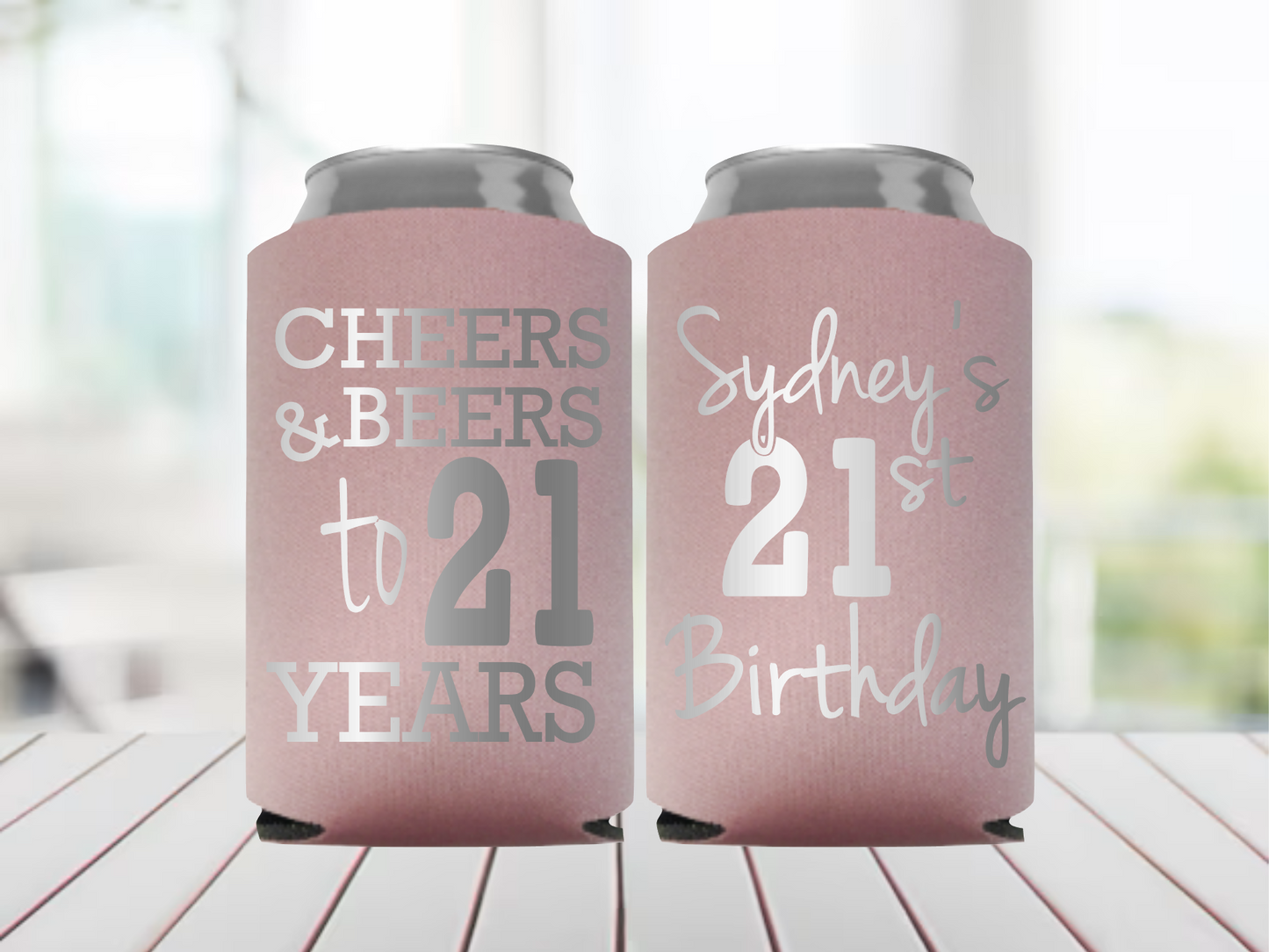 21st Birthday Can Coolies 21st Party Favors Legal AF Birthday Party Favor Bachelorette Party Favors Cheers and Beers to 21 Years 21 Birthday
