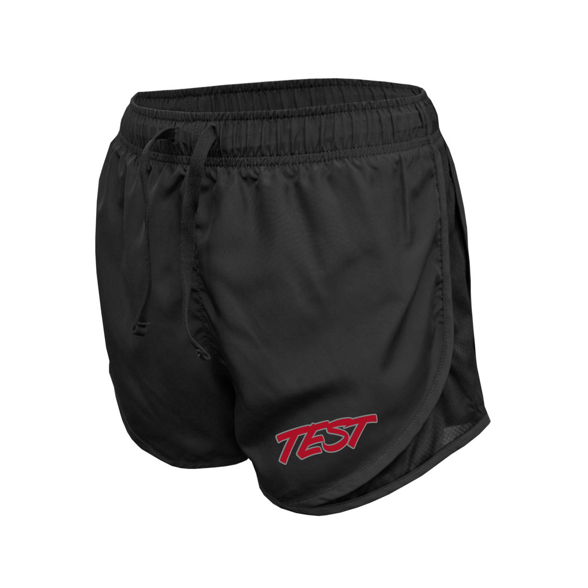 Test Women’s Black Athletic Shorts