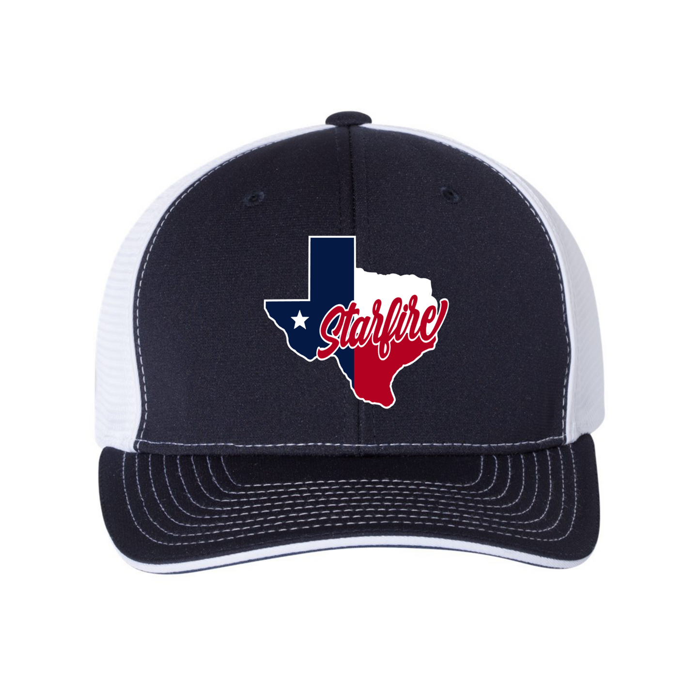 texas navy trucker starfire hat