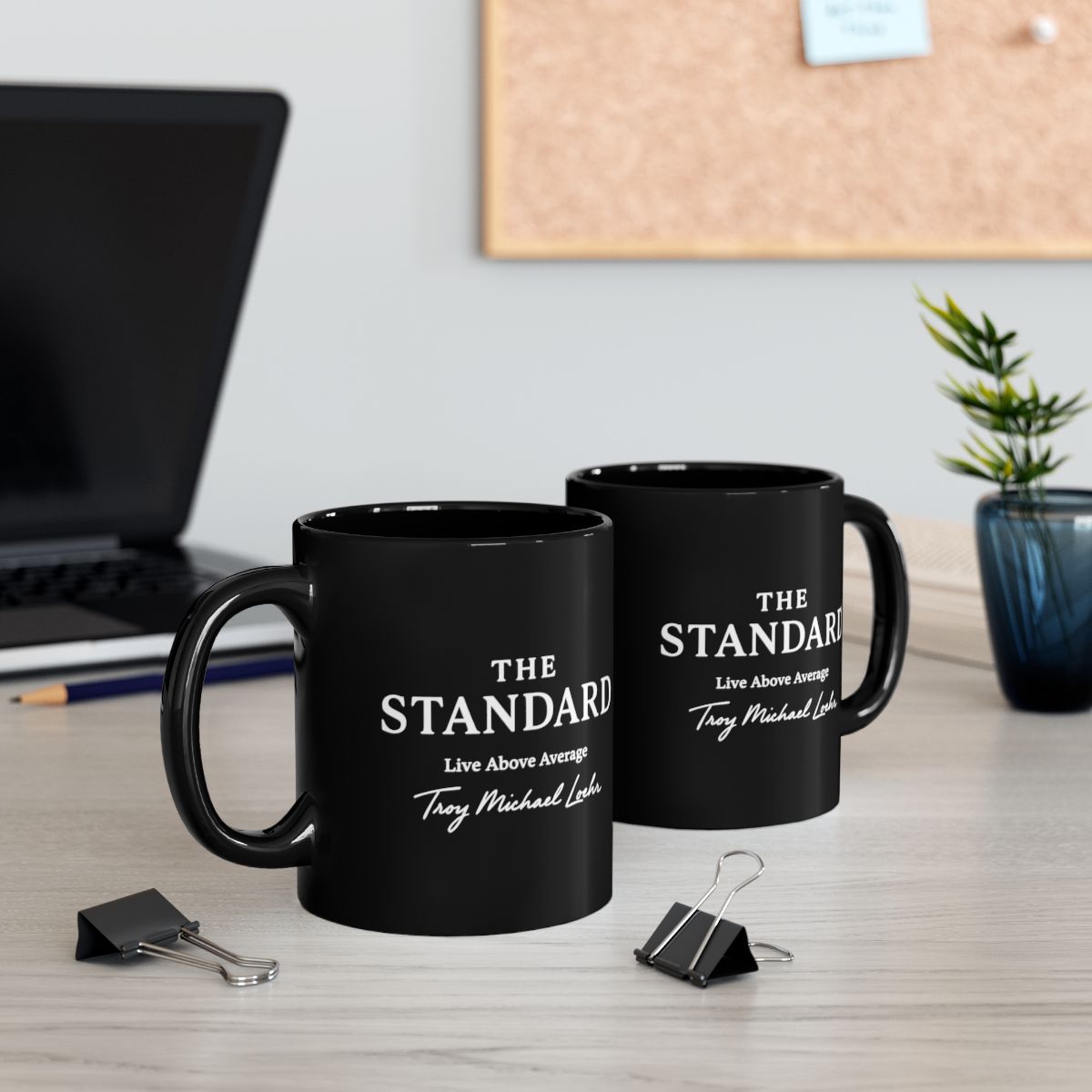 The Standard “Live Above Average” Mug