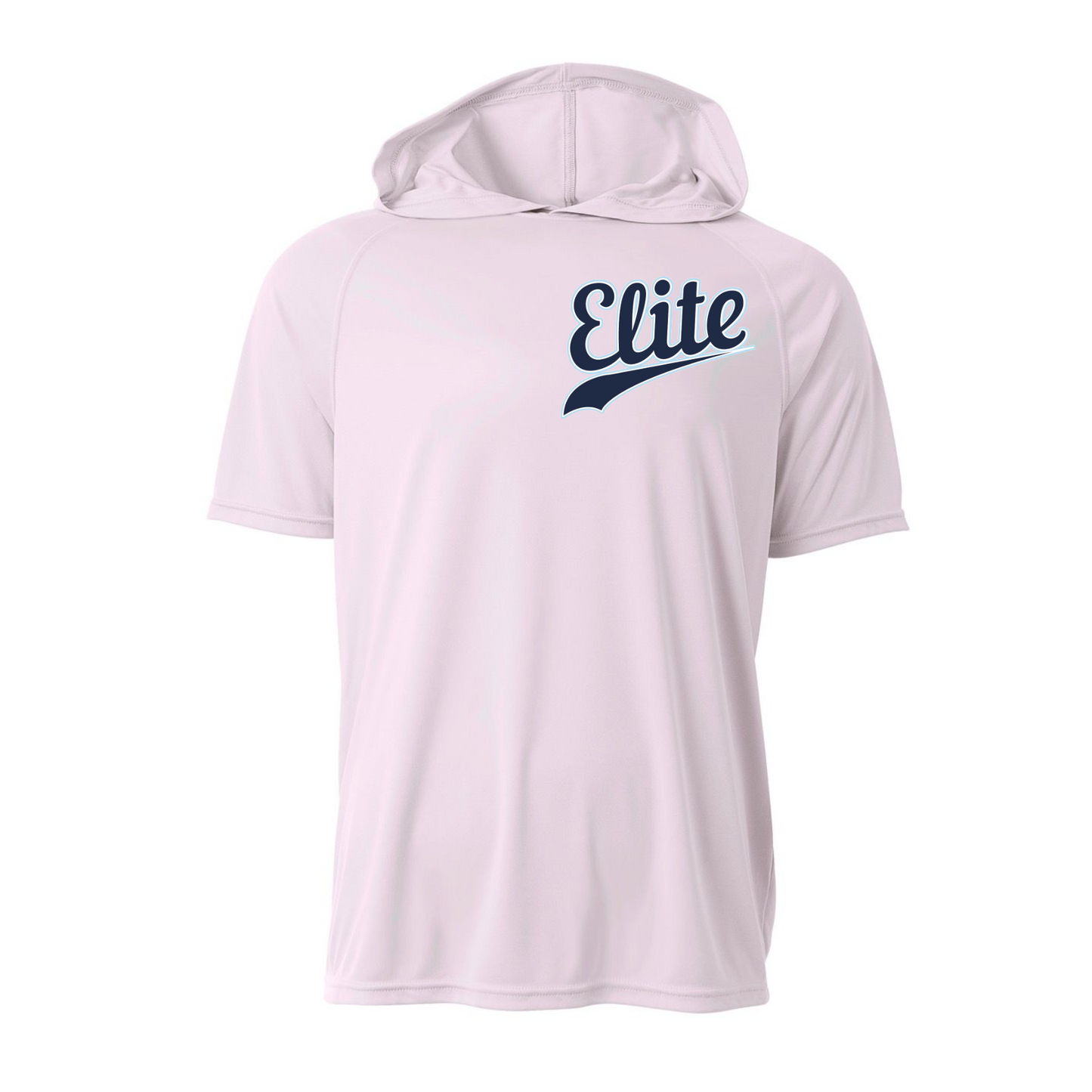 Short Sleeve Hoodie Elite Baseball Tee, Leander Elite Hooded Tee, Elite Allstars Shirt