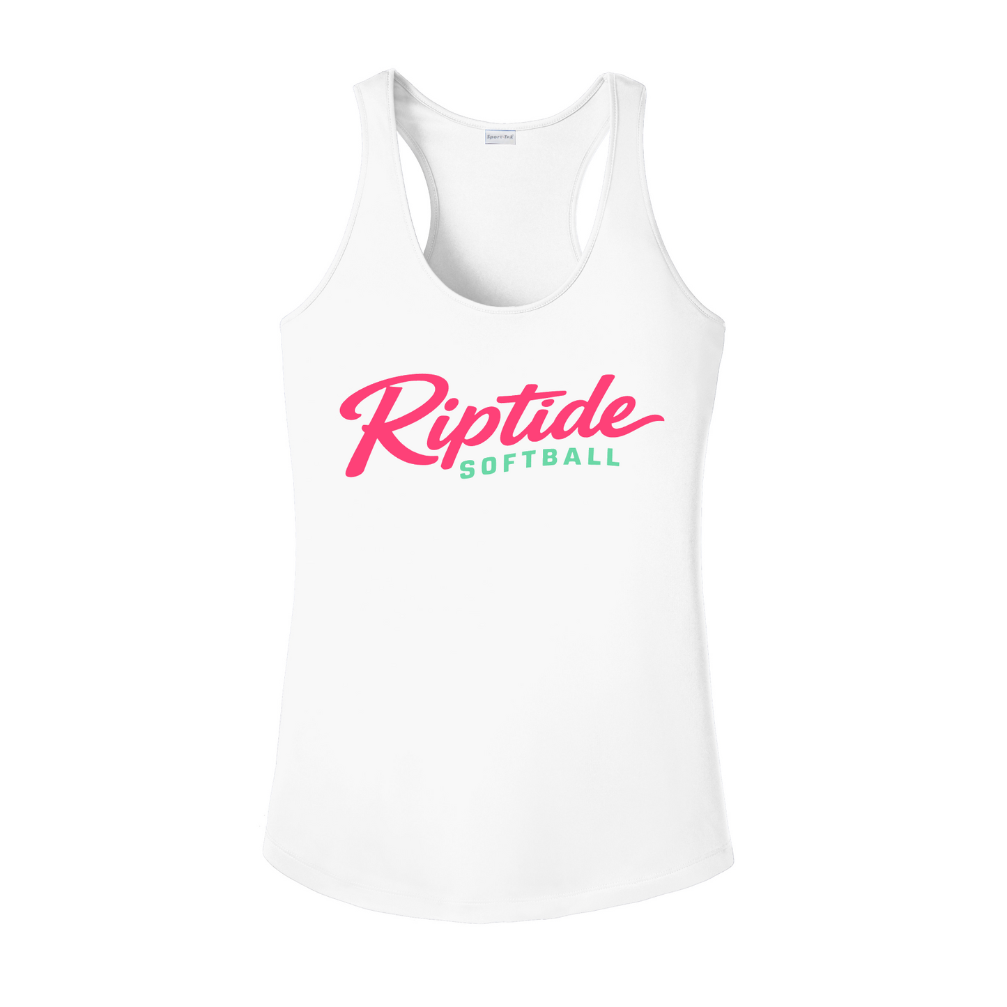 Riptide Softball Logo Women's Racerback Tank