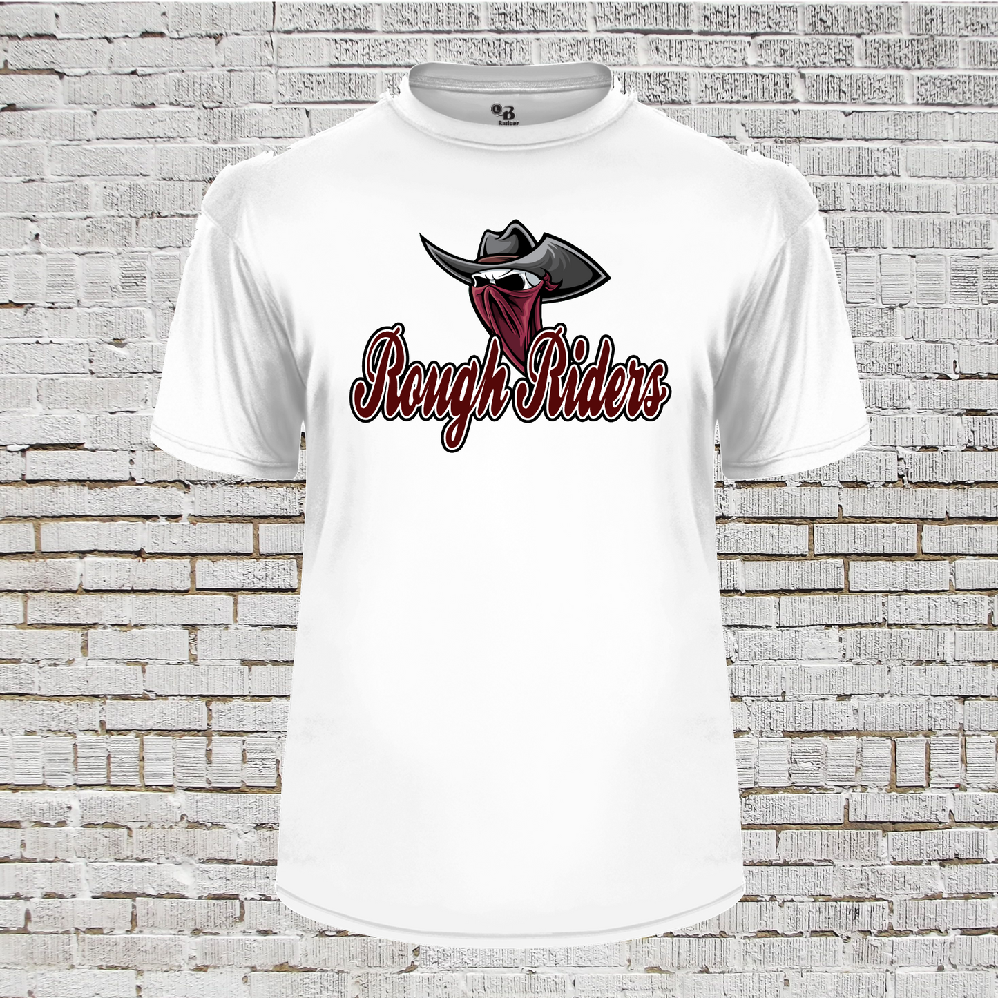 Rough Riders Tee, White Rough Riders Tshirt