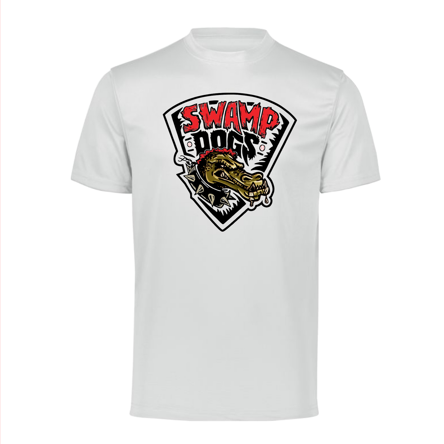 White Swamp Dogs Logo Tee, Swamp Dogs Allstars Shirt, Swamp Dogs White TShirt