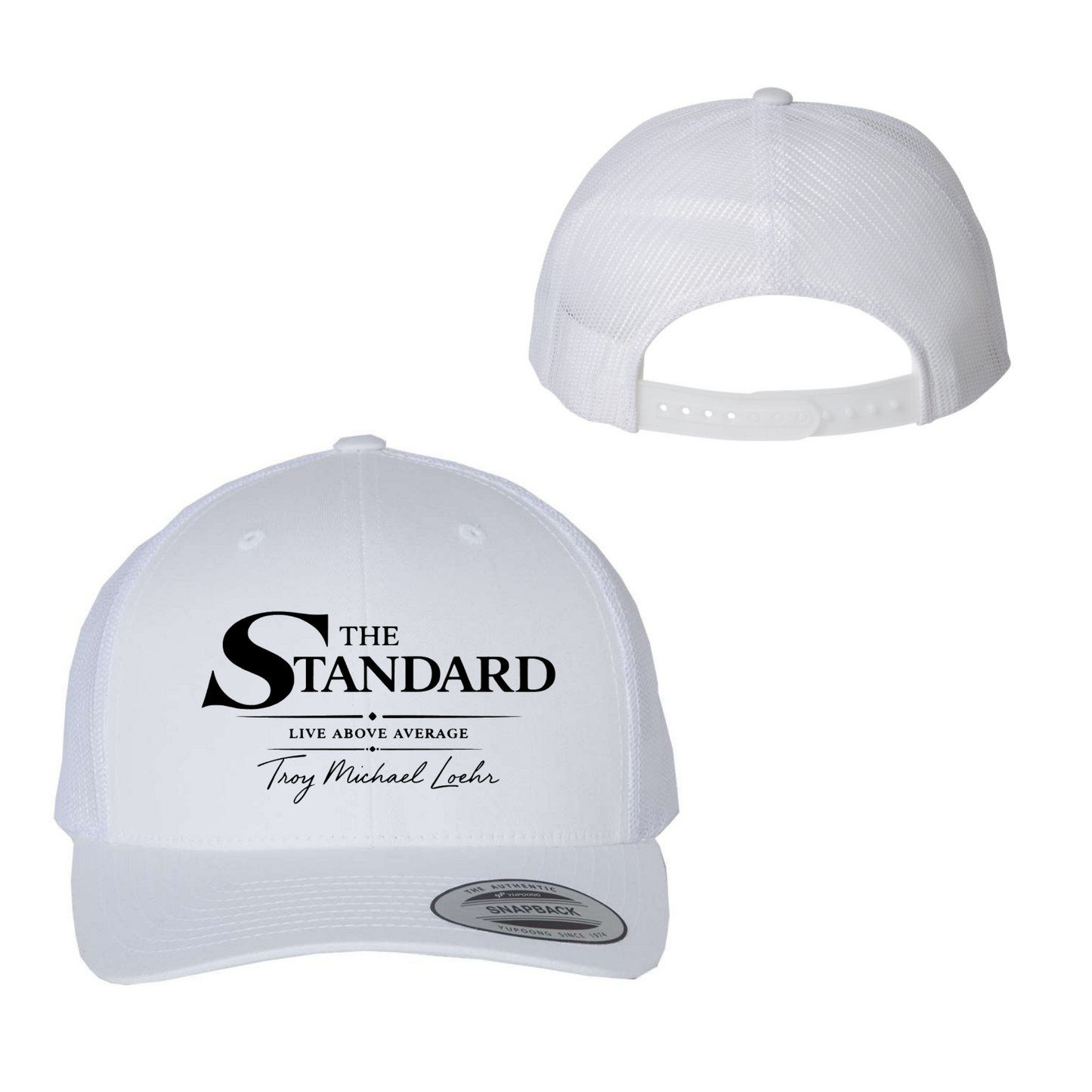 The Standard White Trucker Hat