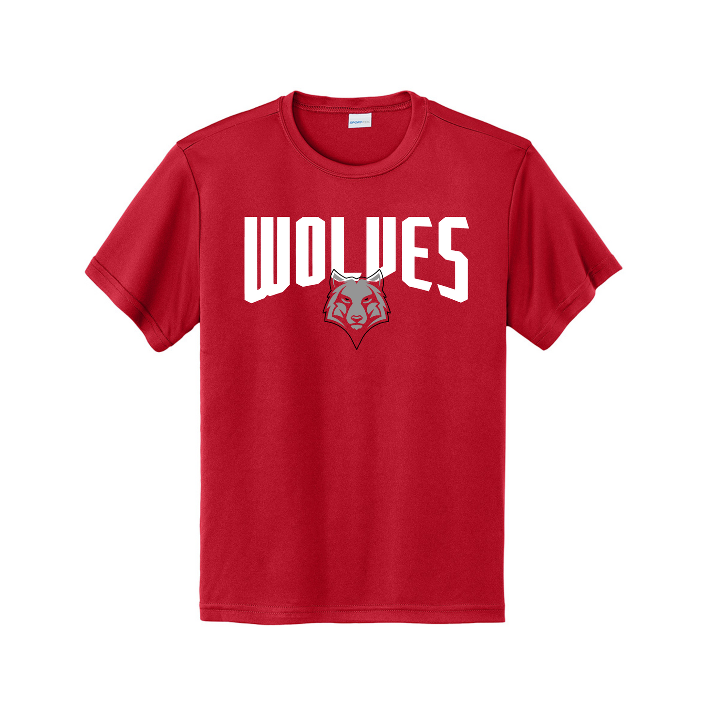 Red Wolves Baseball Shirt, Wolves Tshirt, Wolves Baseball Spiritwear
