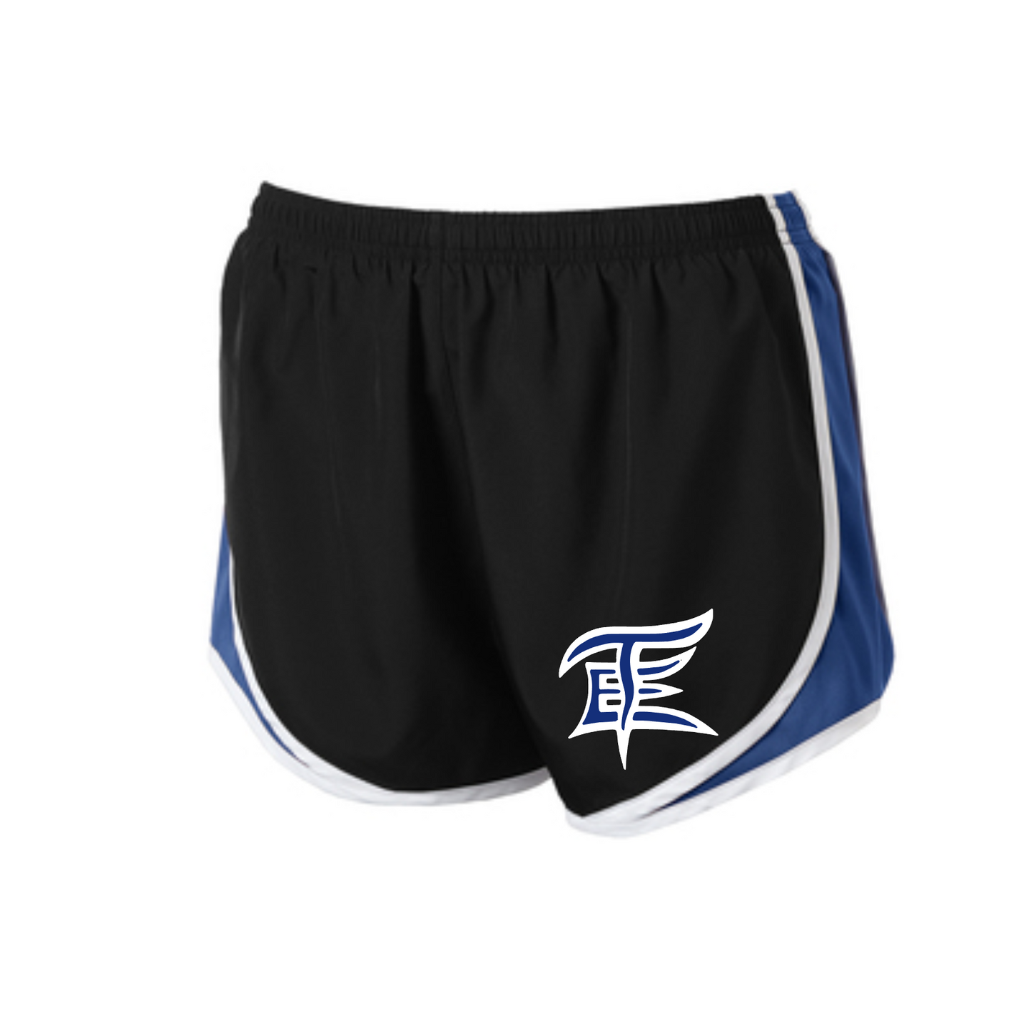 Black East Texas Elite Womens Shorts, East Texas Elite Baseball Shorts, Womens Elite Baseball Training Shorts