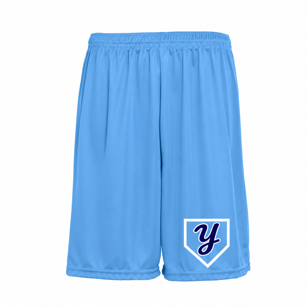 Yardbirds Columbia Blue Home Plate Shorts individual product mockup