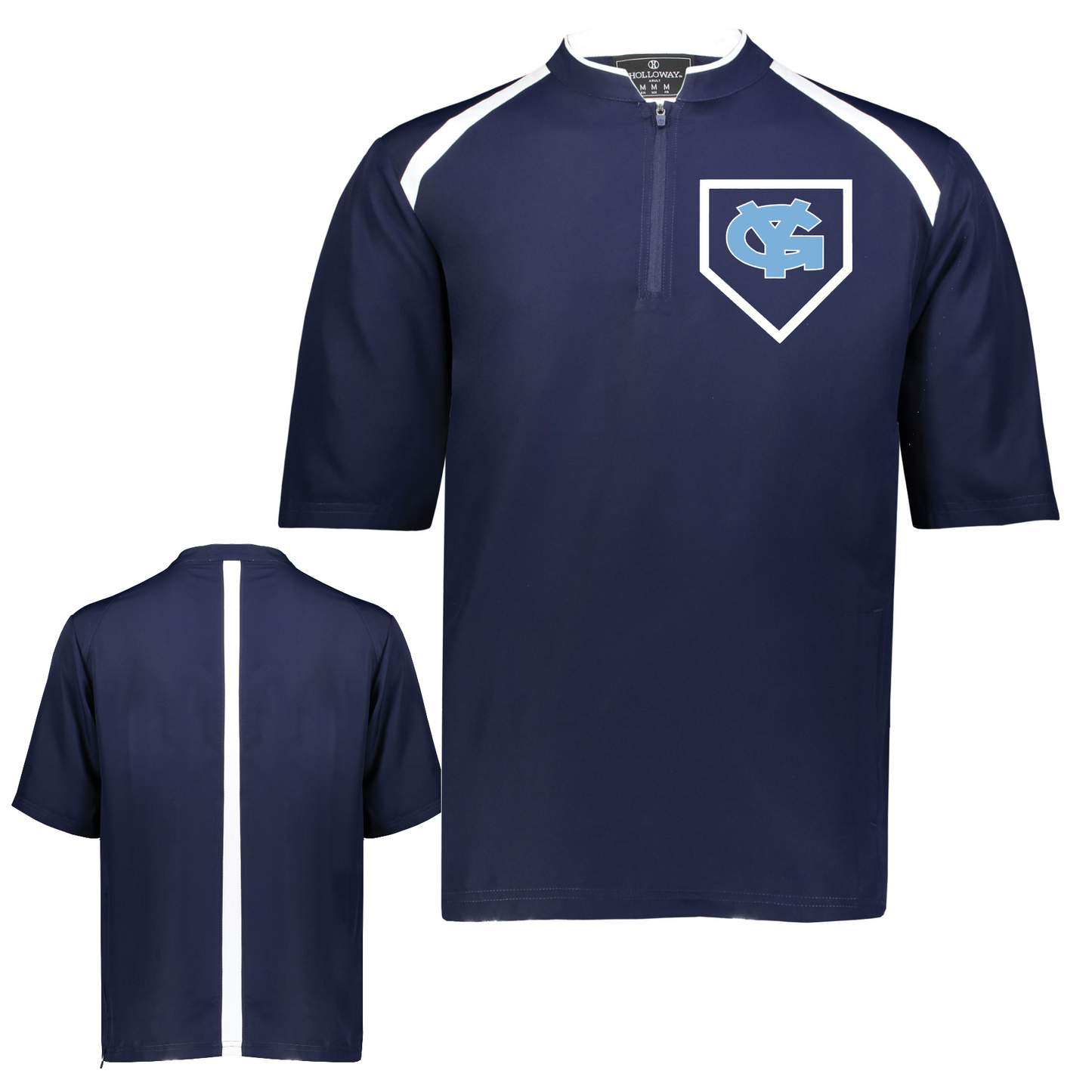 Young Guns Baseball Batting Jacket, YG Baseball Cage Shirt, Baseball Warmup Shirt