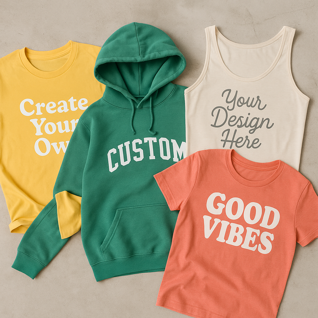 Custom Apparel for Every Occasion | Personalized Shirts, Hoodies & Teamwear