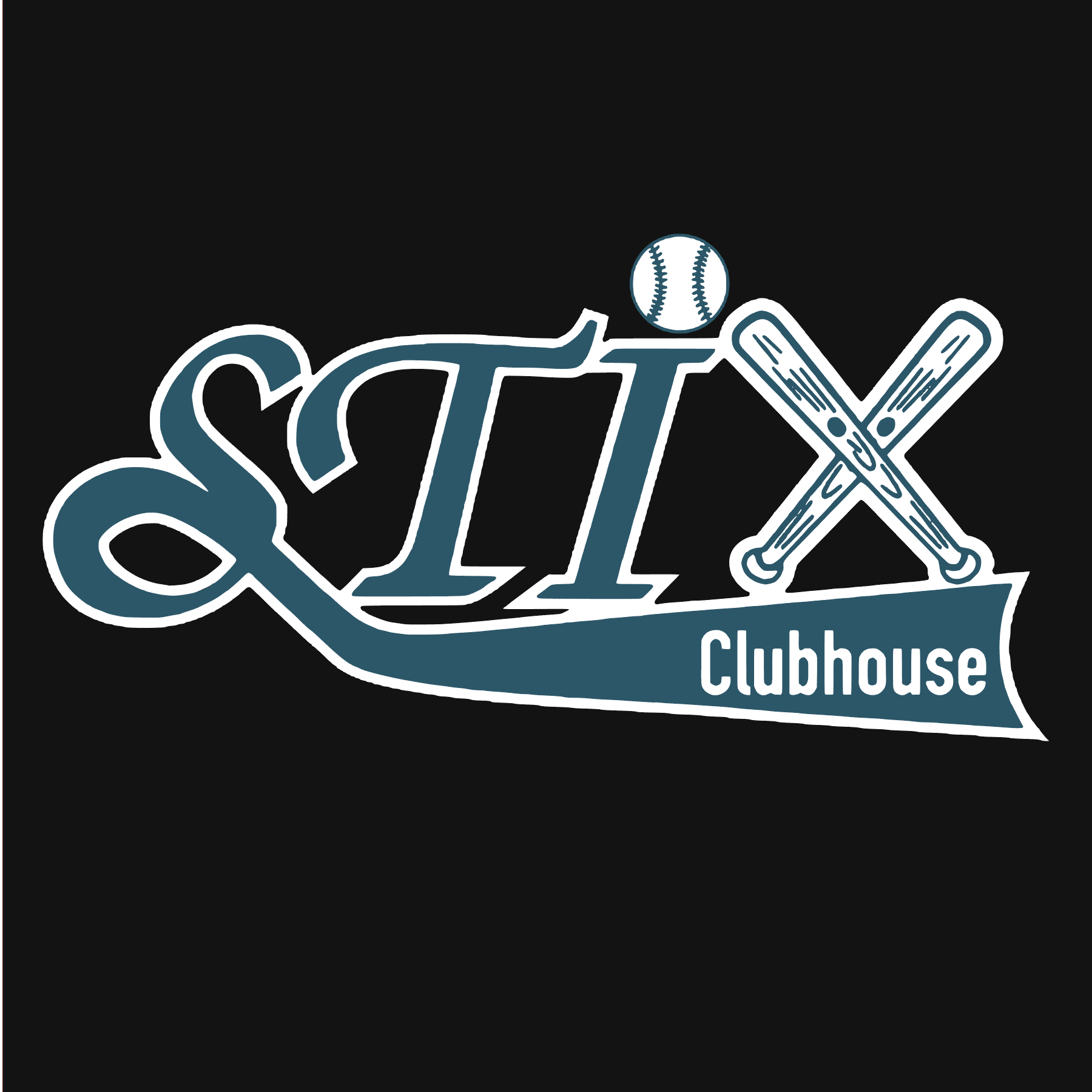 Meloding Stix Logo STIX Clubhouse Softball – Blue Eyed Threads