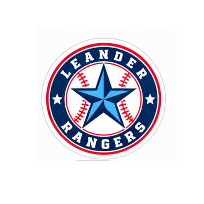 Leander Rangers Baseball Stickers