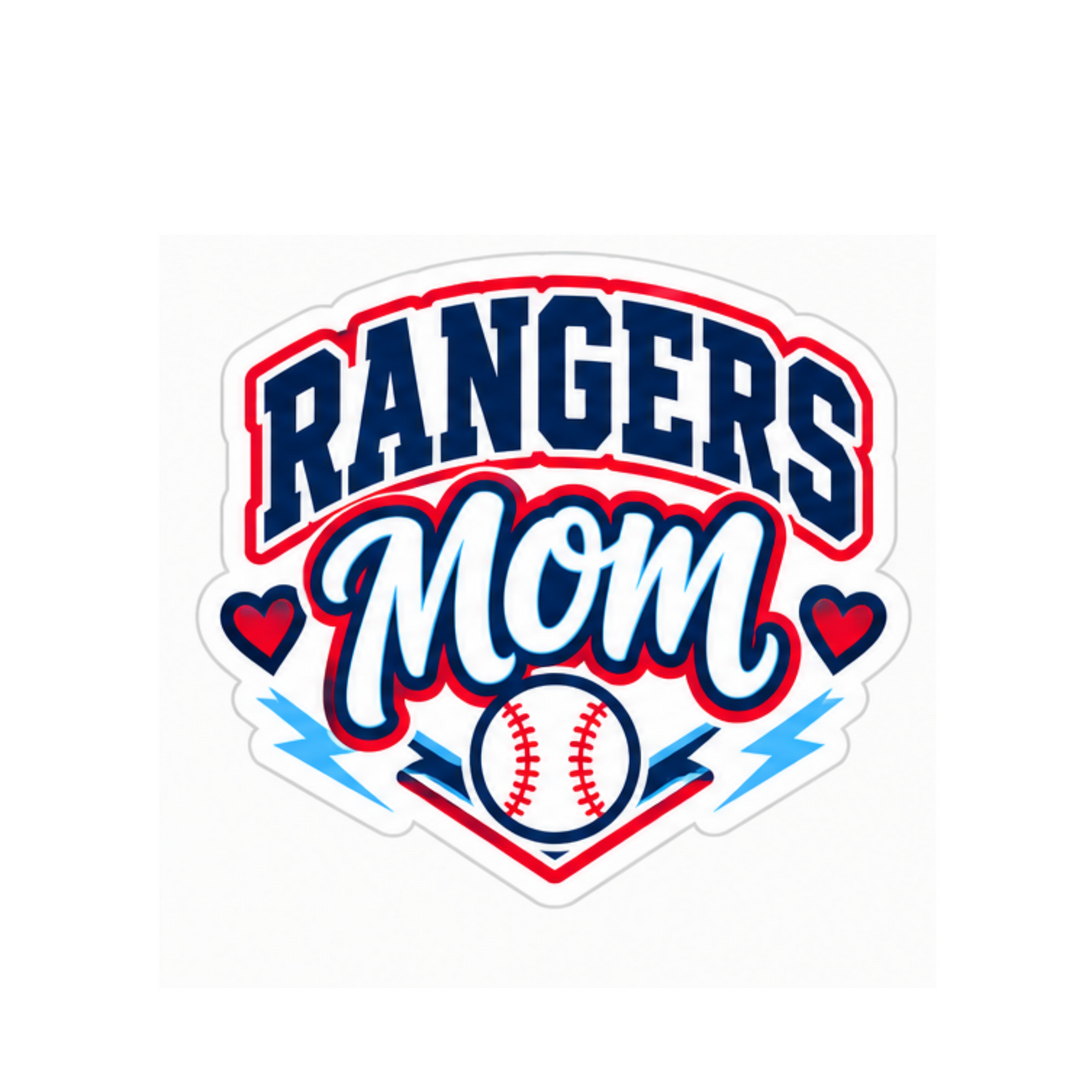 Leander Rangers Baseball Stickers