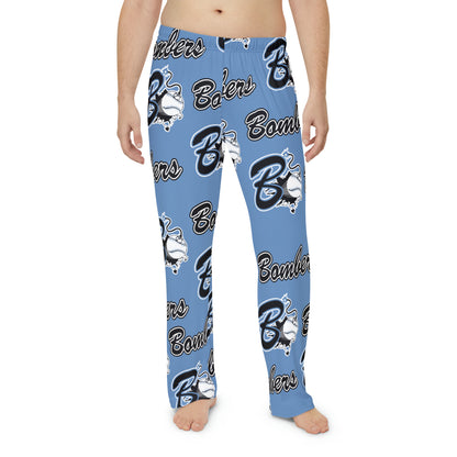 Georgetown Bombers Pajama Pants, Custom Mens Pajama Pants, Bombers Baseball Pajama Pants
