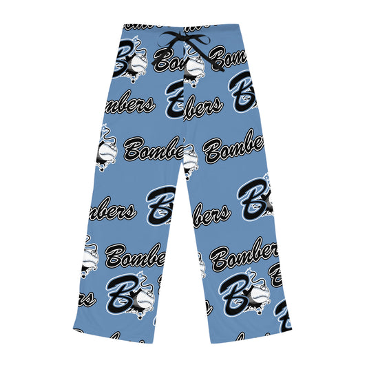 Georgetown Bombers Pajama Pants, Custom Womens Pajama Pants, Bombers Baseball Pajama Pants