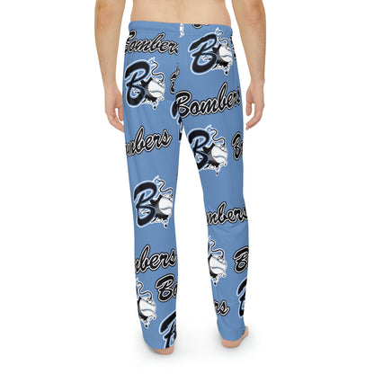 Georgetown Bombers Pajama Pants, Custom Mens Pajama Pants, Bombers Baseball Pajama Pants