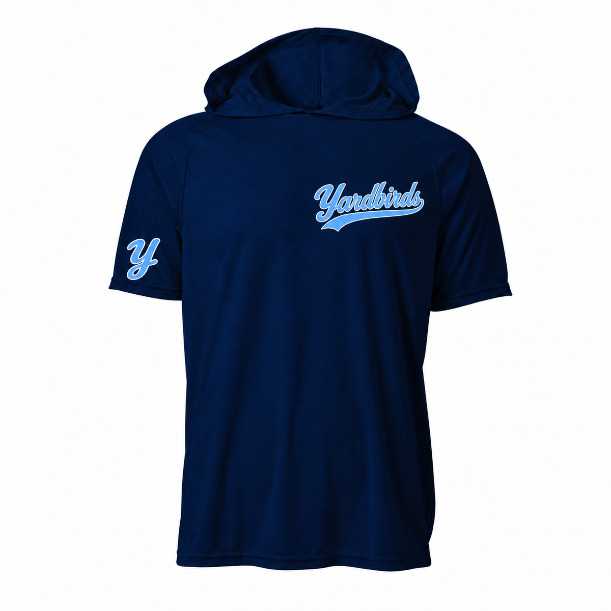 Yardbirds Script Short-Sleeve Performance Hoodie