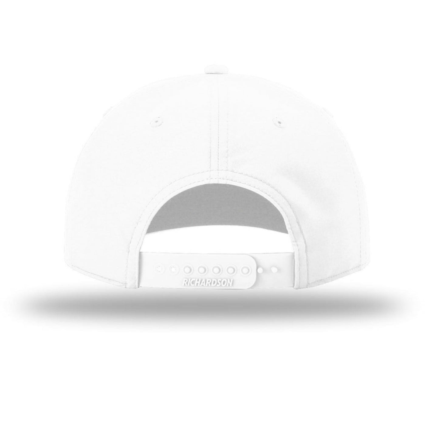 White cap on a white background