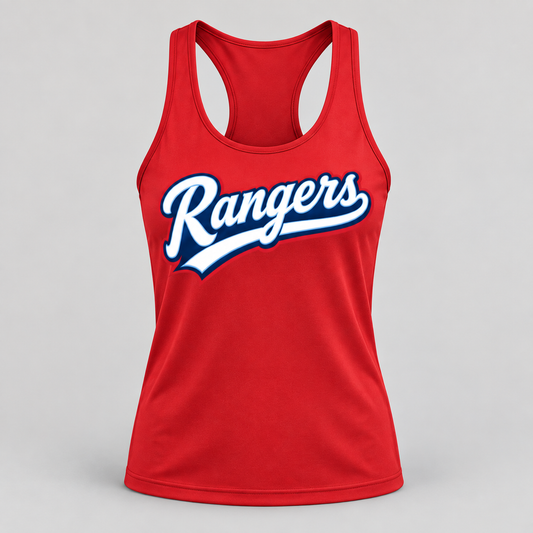 Rangers Red Tank Top