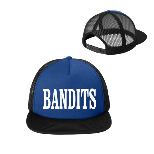 Bluebonnet Bandits Baseball Foam Trucker Hat