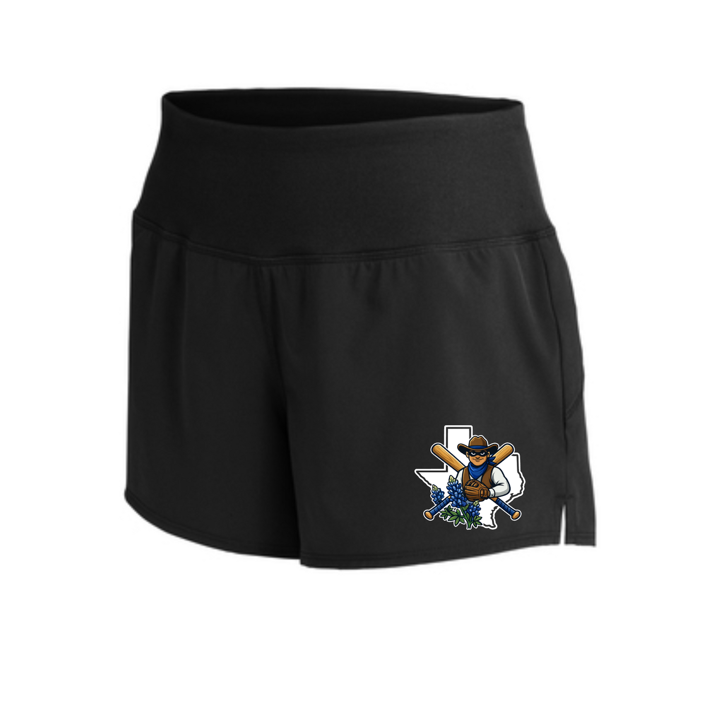Bluebonnet Bandits Women’s Performance Athletic Shorts