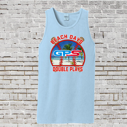 Beach Days and Double Plays Logo'd Shirt