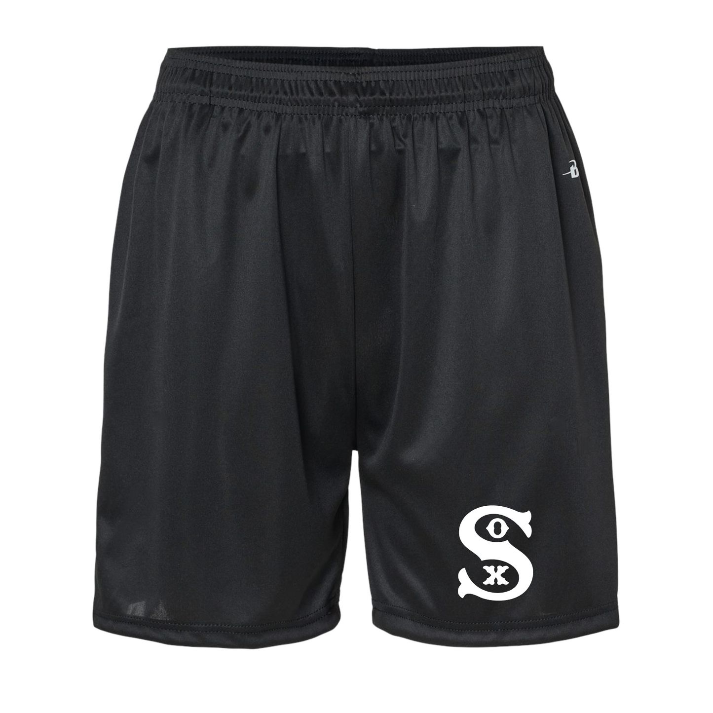 Sox Black Drifit Shorts, CTX Sox Shorts, Sox Baseball Shorts