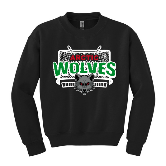 Arctic Wolves Fleece, Black Arctic Wolves Hockey Sweatshirt