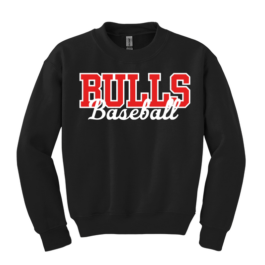 Bulls Baseball Varsity Crewneck Sweatshirt