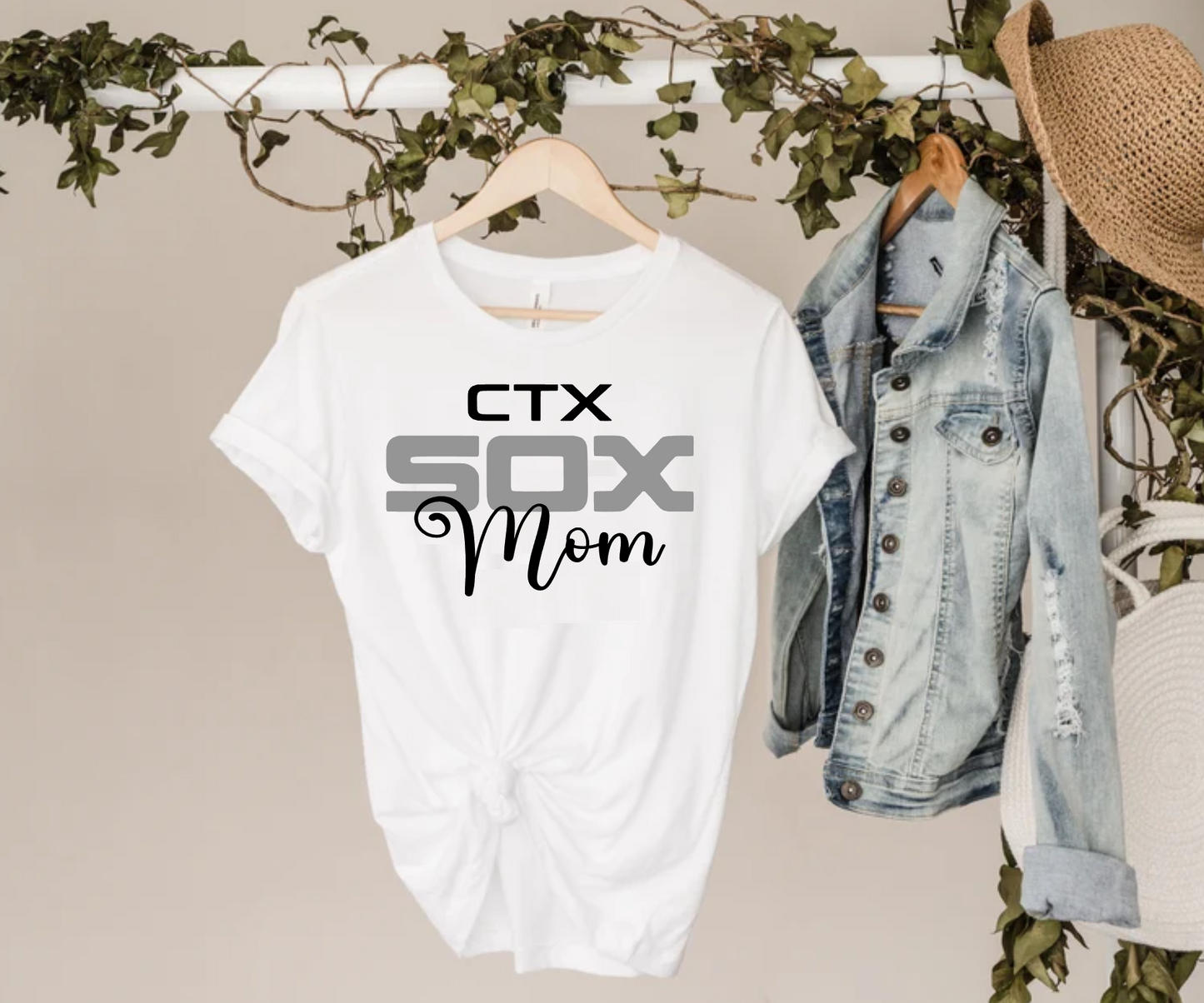 CTX Sox Mom Tee, CTX Sox Sister Tee, CTX Sox Grandma Tshirt