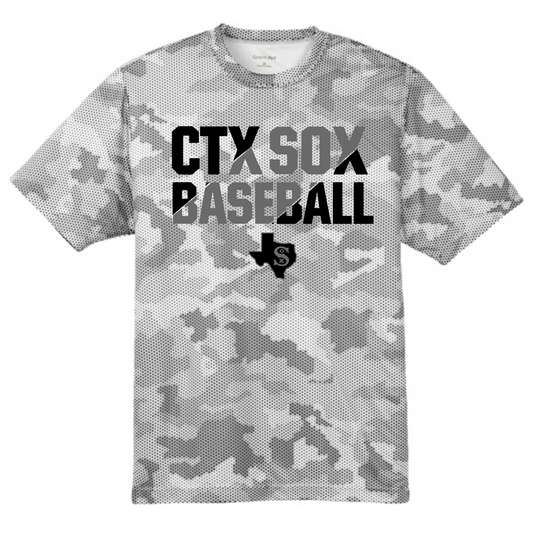 CTX SOX Baseball Camo Performance Tee
