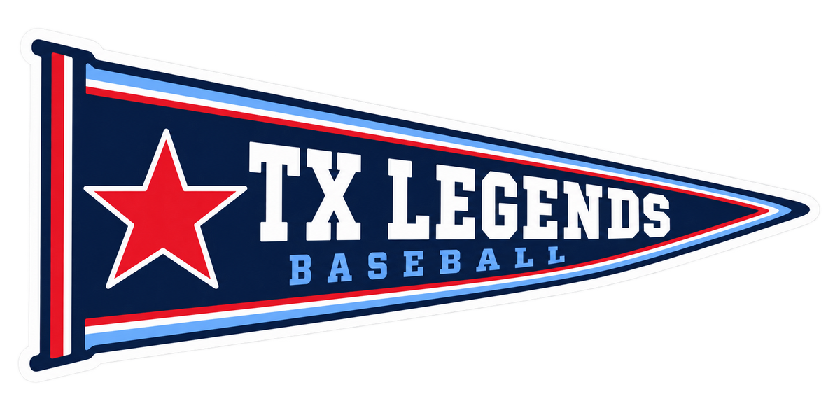 TX Legends Baseball Stickers