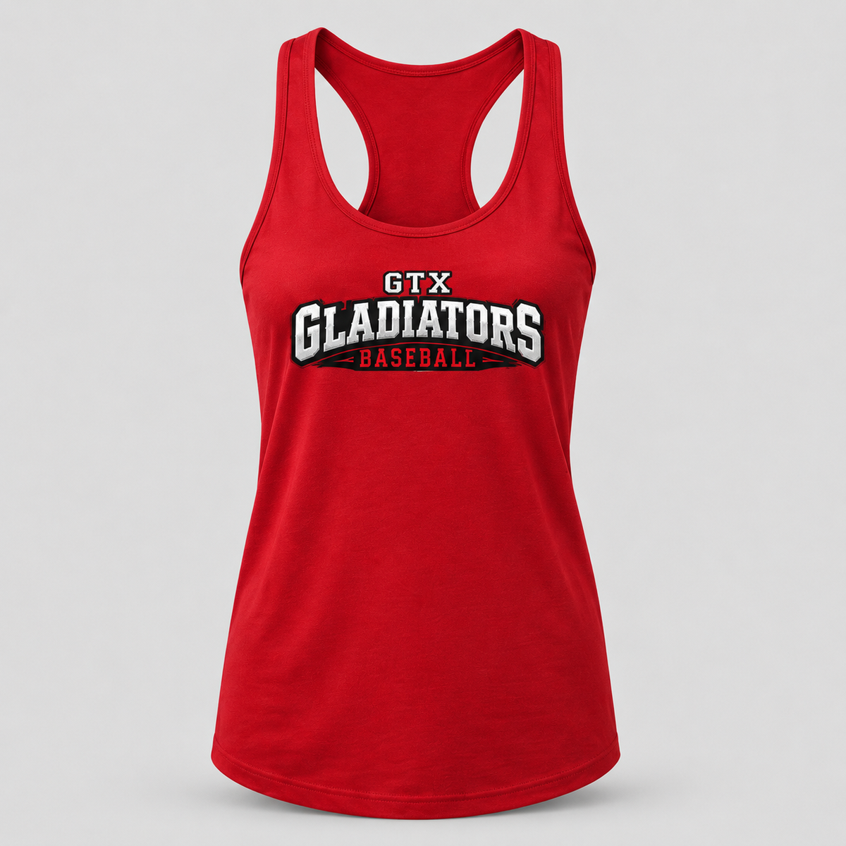 Gladiators Red Tank Top
