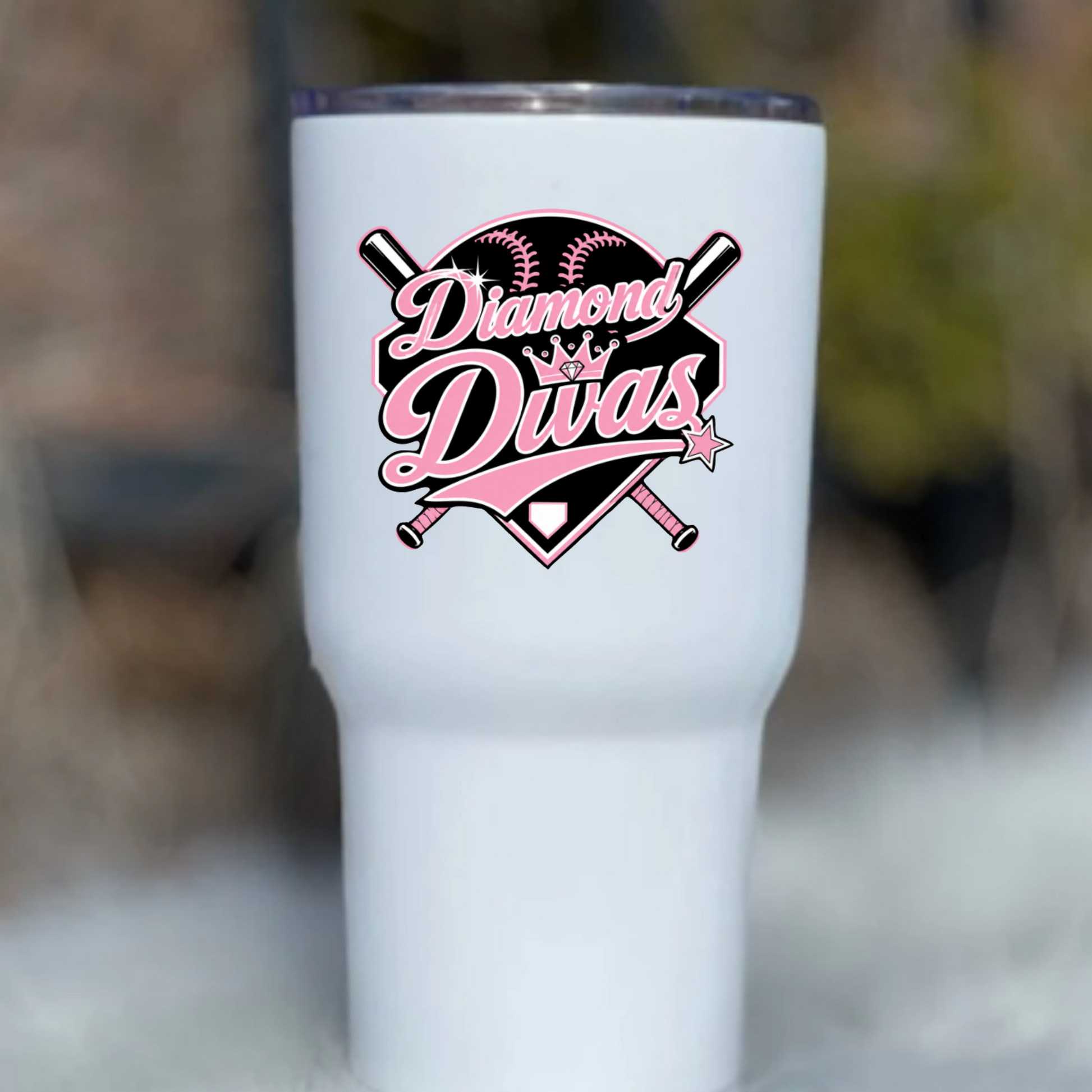 Diamond Divas Tumbler Sticker