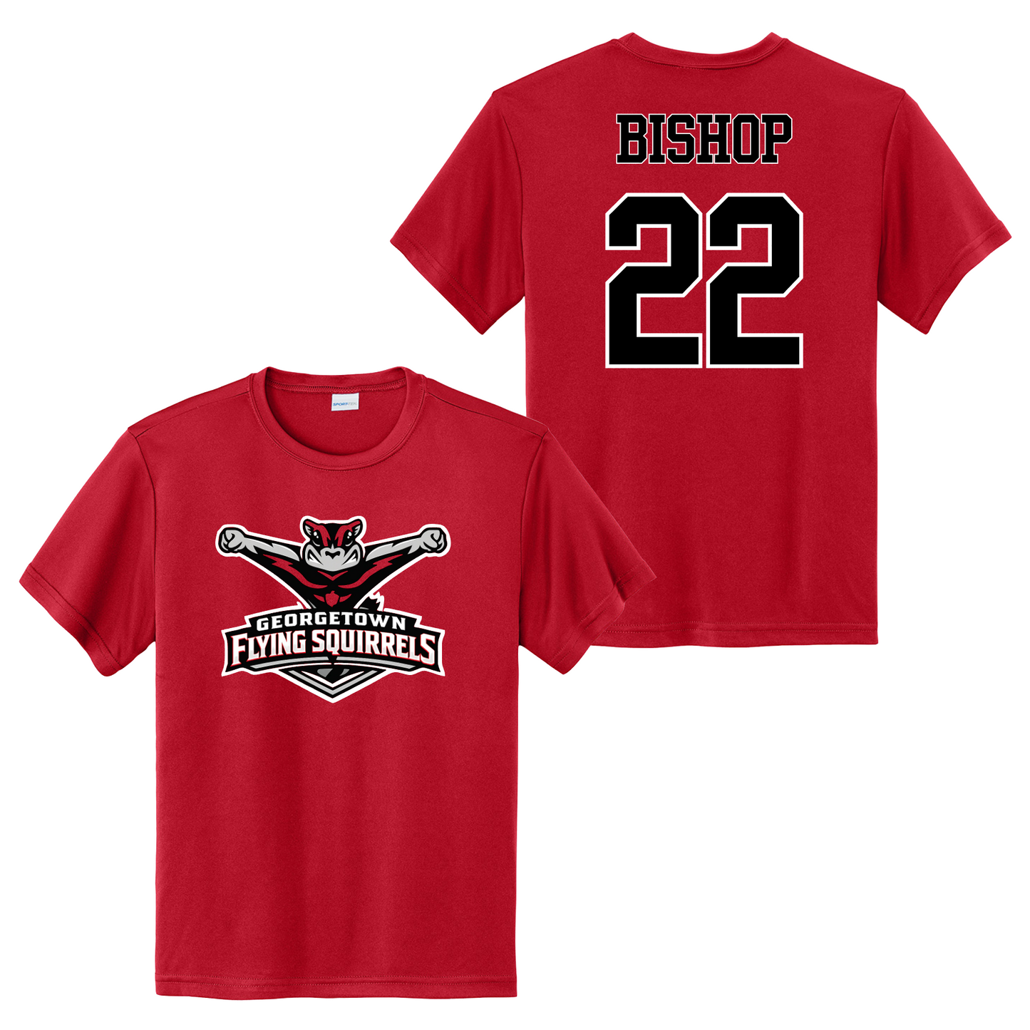 Georgetown Flying Squirrels Custom Practice Tee