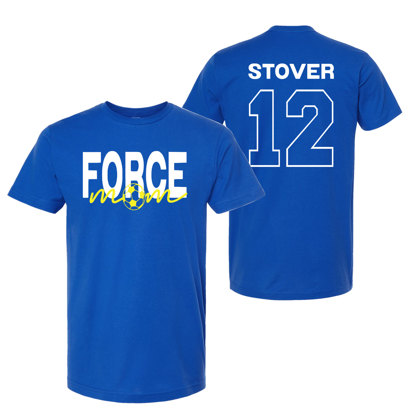 Force Soccer Mom Tee, Drifit Soccer Mom Shirt, Custom Number Soccer Mom