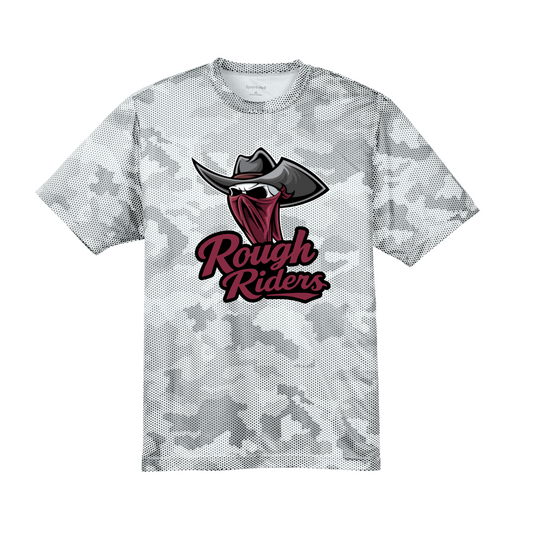 Rough Riders Performance Tee – Grey Camo