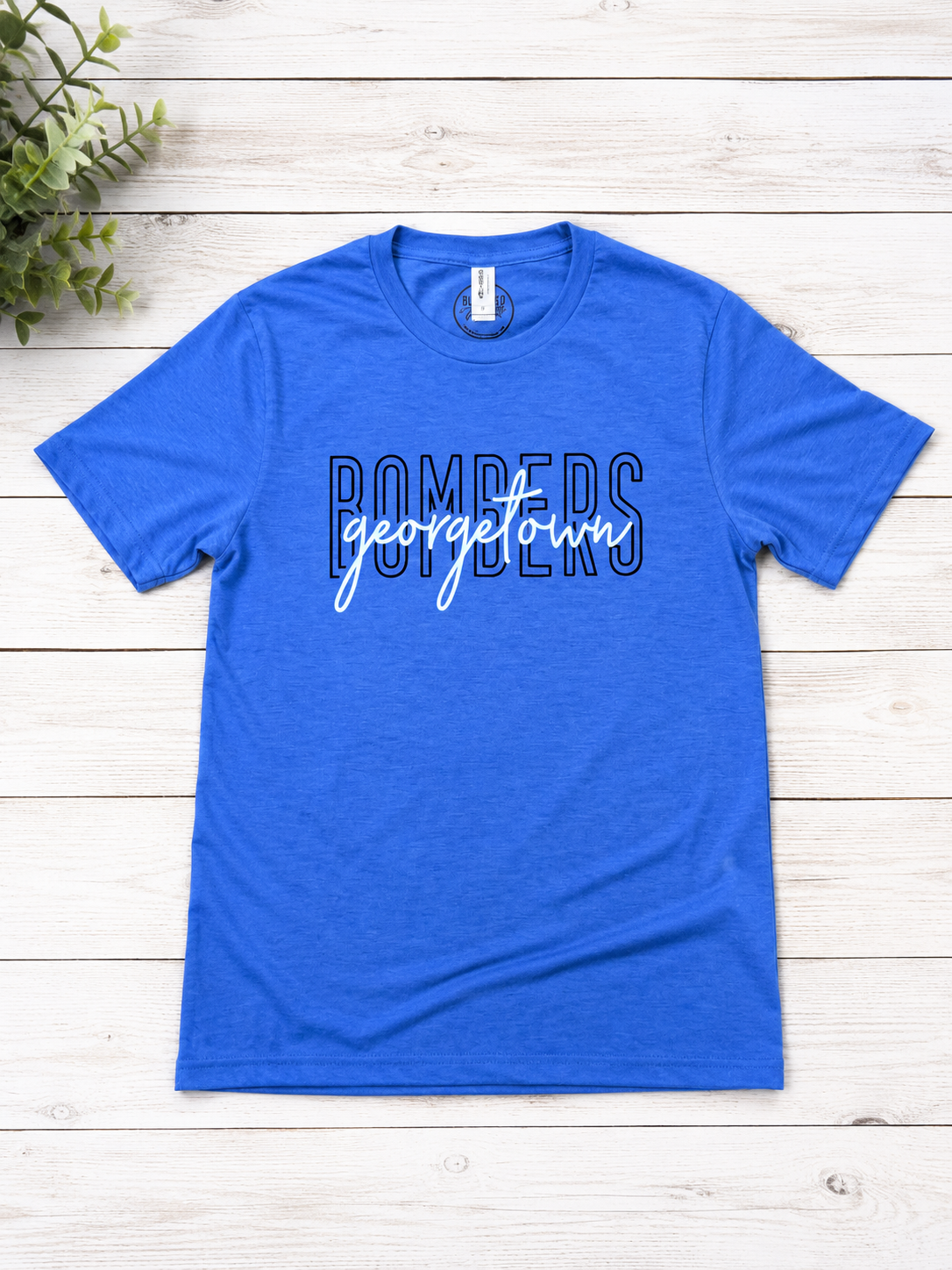 Bombers Triblend, Georgetown Bombers, Bombers Spiritwear