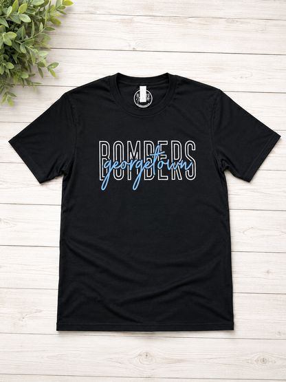 Bombers Triblend, Georgetown Bombers, Bombers Spiritwear