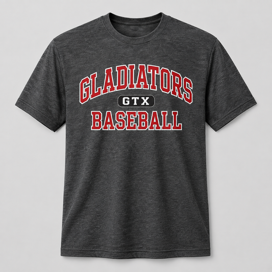 Heather Gray Gladiators Tee