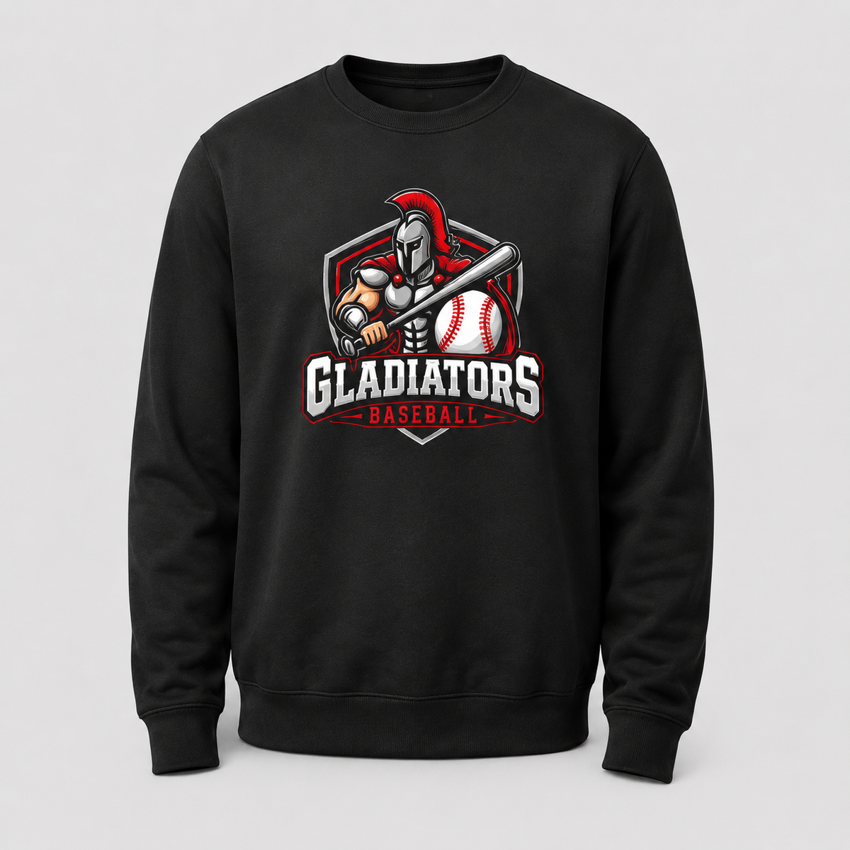 Gladiators Baseball Crewneck Sweatshirt