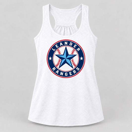 Rangers White Tank Top