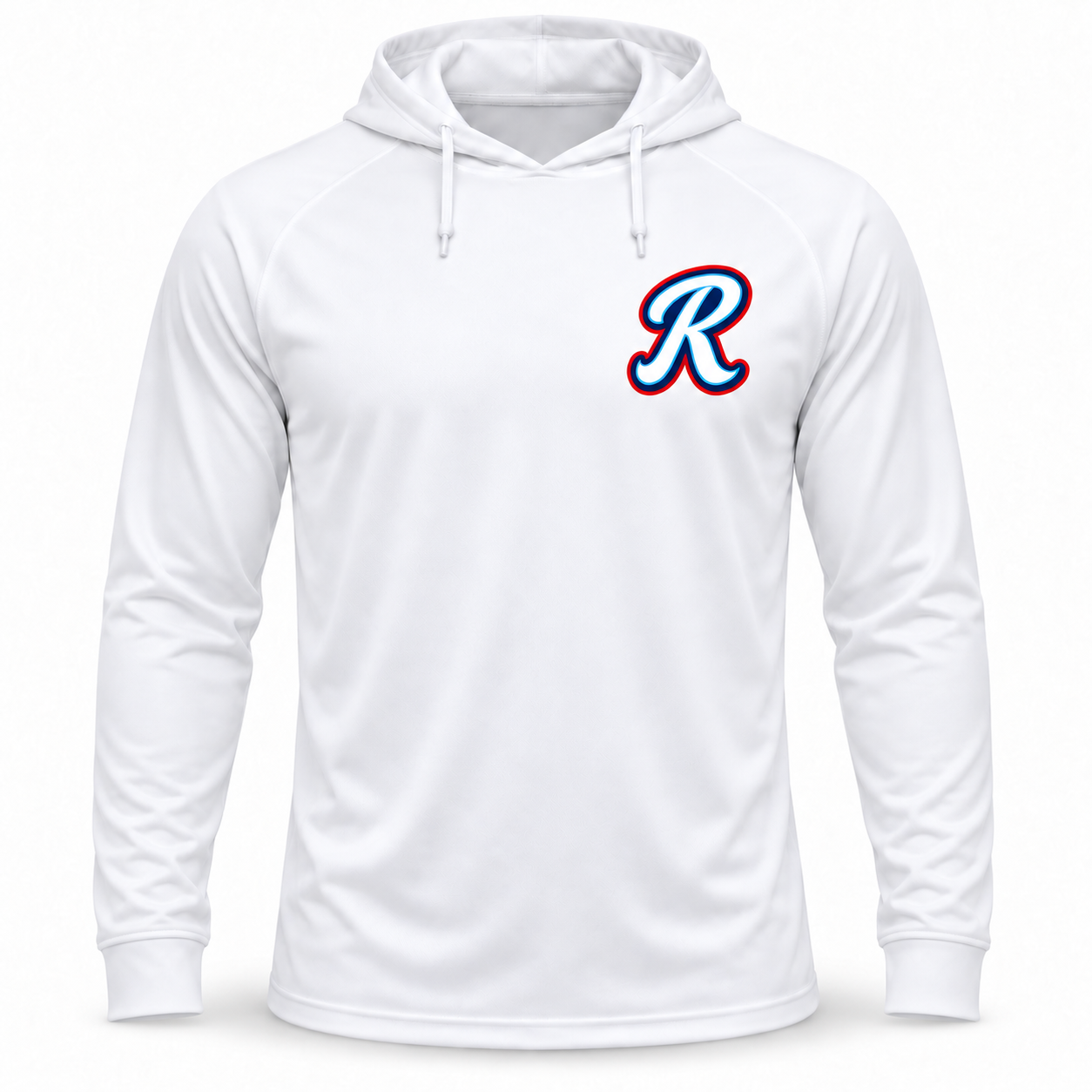 White Rangers Hooded Long Sleeve Tee