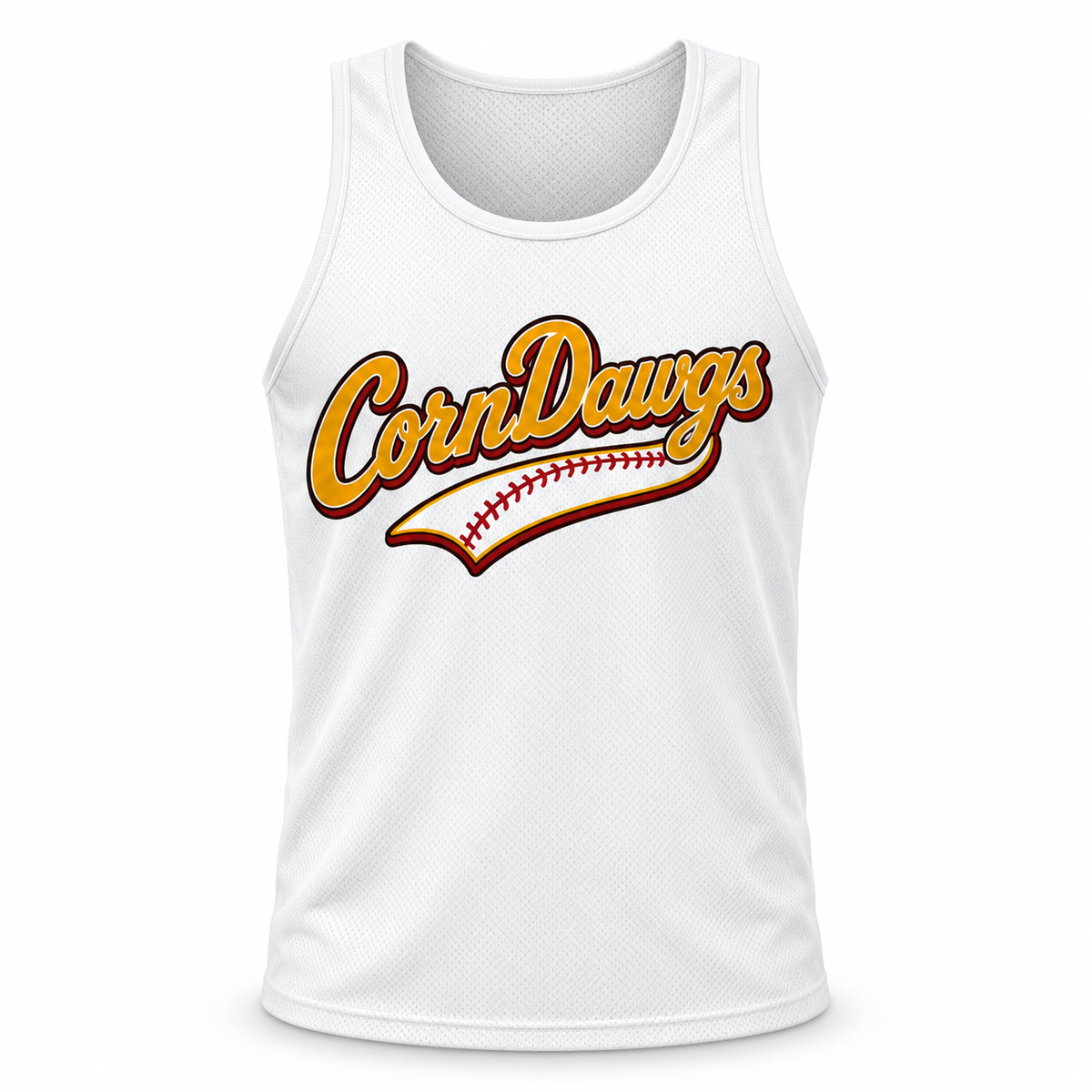 CornDawgs Baseball Performance Tank Top