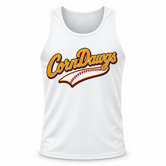 CornDawgs Baseball Performance Tank Top