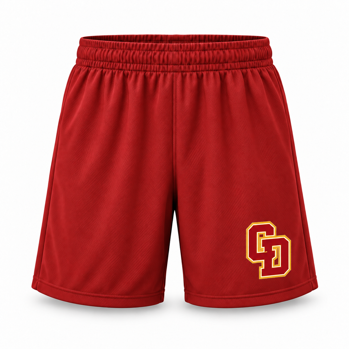 Corn Dawgs Baseball Red Athletic Shorts