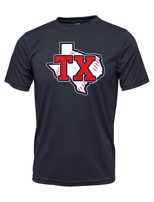 Navy Legends Baseball Performance Tee