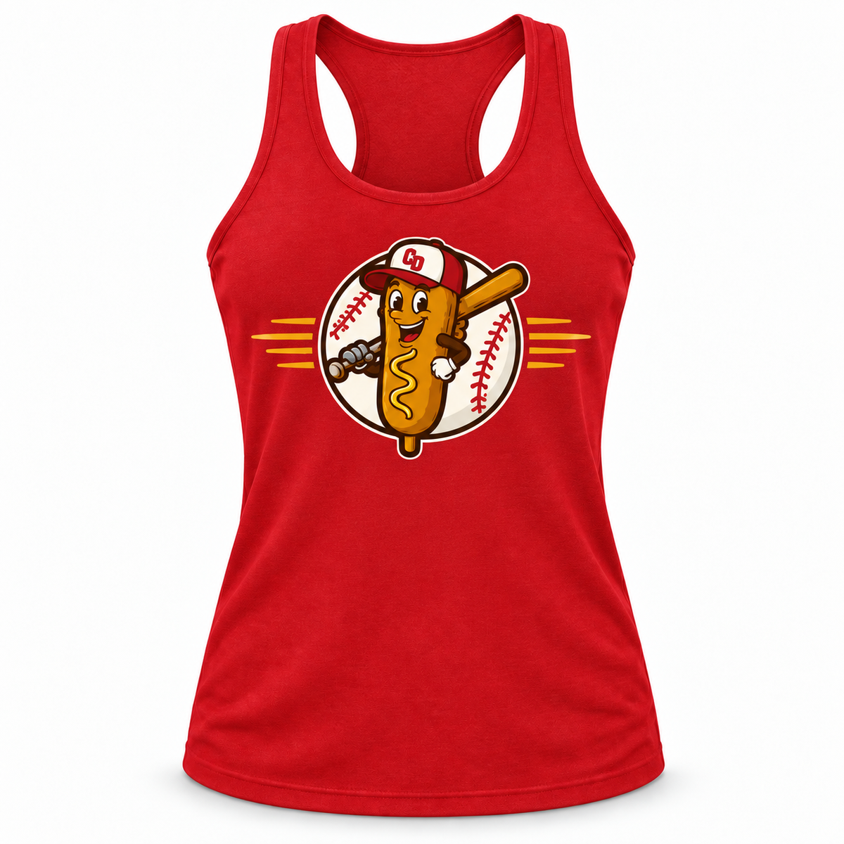 CornDawgs Logo Women’s Racerback Tank